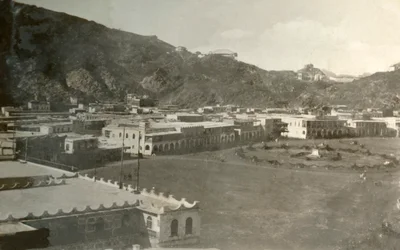 Ponto de vapor em Aden, c1918-c1939.