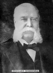 Stewart Lyndon Woodford 1835-1913, embaixador dos EUA na Espanha durante a guerra hispano-americana, c1910