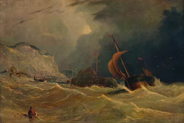 Seascape tempestuoso, c1830, 1938