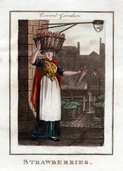 Morangos, Covent Garden, Londres, 1805