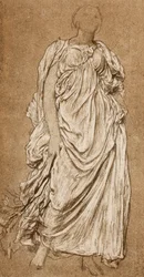 Estudo para o Daphnephoria, c1874-1876 c1880-1882