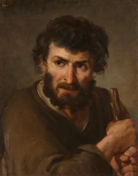 Estudo de um pastor, década de 1700.