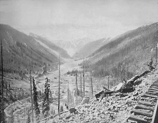 Sultan Mountain, perto de Silverton, Colorado, c1897.