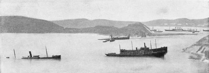 Navios afundados japoneses, Guerra Russo-Japonesa, 1904-5