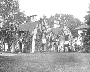 Sunnyside, casa de Washington Irving, perto de Tarrytown, estado de Nova York, EUA, c1900.