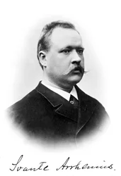 Svante Arrhenius 1859-1927, físico e químico sueco