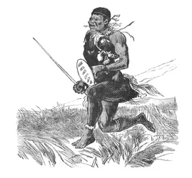 Escoteiro Suazi, c1880