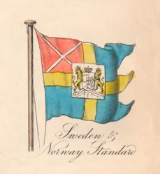 Padrão da Suécia e Noruega, 1838