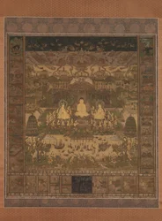 Mandala de Taima, provavelmente final do século XIV.