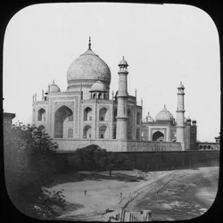 Taj Mahal, Agra, Uttar Pradesh, Índia, final do século XIX ou início do século XX