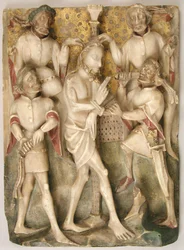 Tomada de Cristo, britânico, ca. 1440-50.