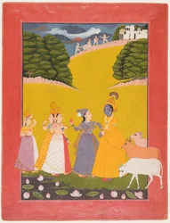 Tomada de pedágio, Dana-lila, c. 1760