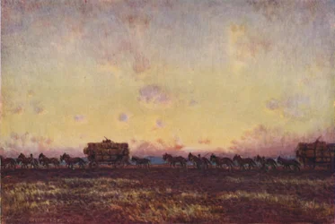 Levando a lã ao mercado, 1923.