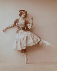 Tamara Karsavina, bailarina russa, 1911