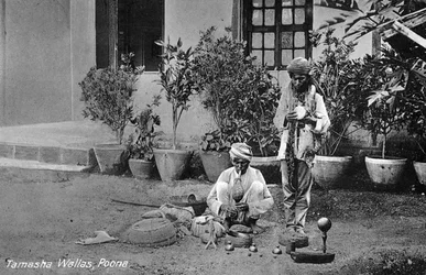 Tamasha Wallas, Pune Poona, Índia, início do século XX