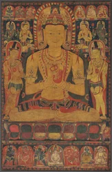 Buda tântrico Vairochana, c. 1150-1200.
