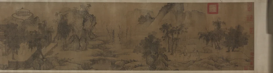 Os Tao Yuanmings voltam para casa, anos 1300.