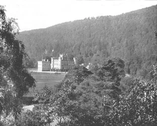 Castelo de Taymouth, Perthshire, Escócia, 1894.