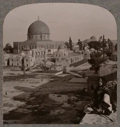 Recinto do templo, Jerusalém, c1900