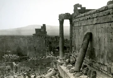 Templo de Baco, Baalbek, Líbano, c1920s-c1930s