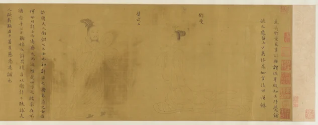 Dez figuras de homens e mulheres de posição, 1368-1644.