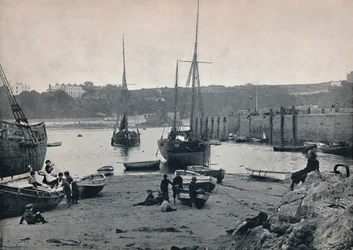 Tenby - no porto, 1895