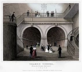 Thames Tunnel, Londres, século XIX