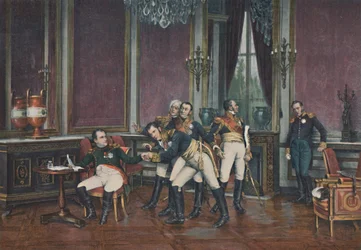 A abdicação, Fontainebleau, 6 de abril de 1814, 1896