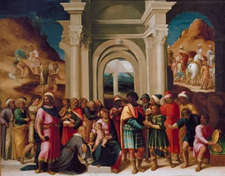 A Adoração dos Reis Magos, c1530