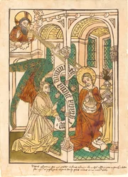 A Anunciação, c. 14501470.