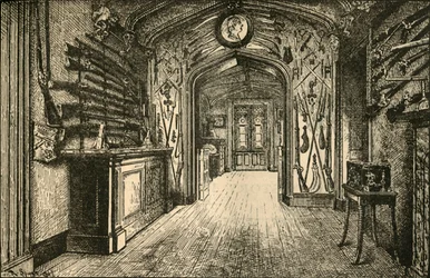 O Arsenal em Abbotsford, 1882.