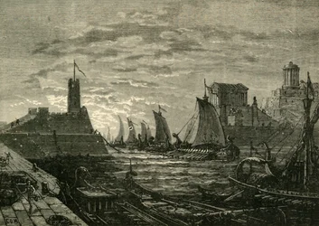 O ataque ao Pireu, 1890.