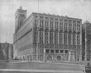 Auditório, Chicago, Illinois, EUA, c1900.
