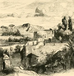 A Muralha Aureliana, 1890.