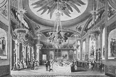 A sala de banquetes, c1827, 1939.