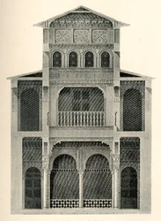 Os Banhos, Hall of Rest, 1907.