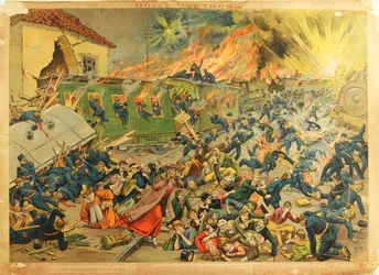 A batalha em Czortkow, 1914
