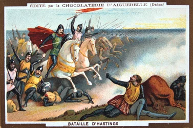 A Batalha de Hastings, 1066, século XIX