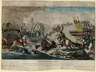 A Batalha de Lützen, 1813