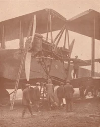 Ônibus de Berlin Bomb, c1918 1919