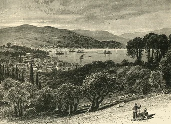 O Bósforo, de Therapia, 1890.