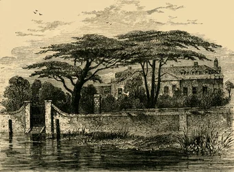 O Jardim Botânico, Chelsea, 1790, c1876.