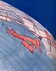 Ilhas Britânicas e Norte da Europa às 18h do dia de verão de 1935