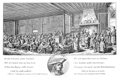 O cabaré de Ramponneau, 1885