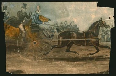 O célebre Tom Thumb, c1830.