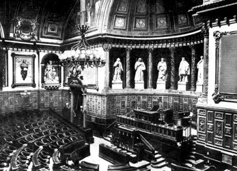 A Câmara do Senado Francês, Paris, França, 1926