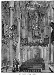 The Chapel Royal, Dublin, século XIX