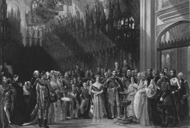 O batizado do príncipe de Gales, 25 de janeiro de 1842, 1901.