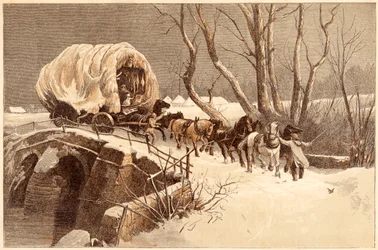 A carroça de Natal, 1866