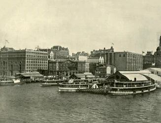 O Circular Quay, Sydney, 1901.